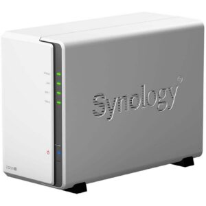 Hỗ trợ: 2 ổ cứng Bộ vi xử lý: Realtek RTD129 4 nhân 1,4 GHz RAM: 512MB Cổng mạng: 1 cổng 1GbE RJ-45 | 2 x USB 3.2 gen